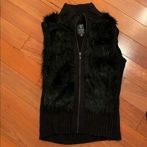 Guess faux fur vest